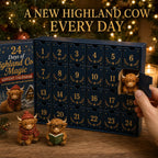 24 Days of Highland Cow Advent Calendar