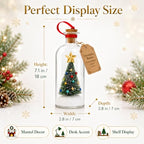 （B2G1 Free）2026 Recordable Christmas Tree Message Bottle Xmas Holiday Keepsake Christmas Props Christmas Ornament Christmas Tree Ornaments