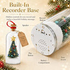 （B2G1 Free）2026 Recordable Christmas Tree Message Bottle Xmas Holiday Keepsake Christmas Props Christmas Ornament Christmas Tree Ornaments