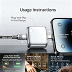 140W Smart Auto‑Stop USB‑C Fast Charger | Physical Hardware Cut‑Off, Prevent Over‑Charging, Extend Battery Life for Phone, Tablet & USB‑C Devices