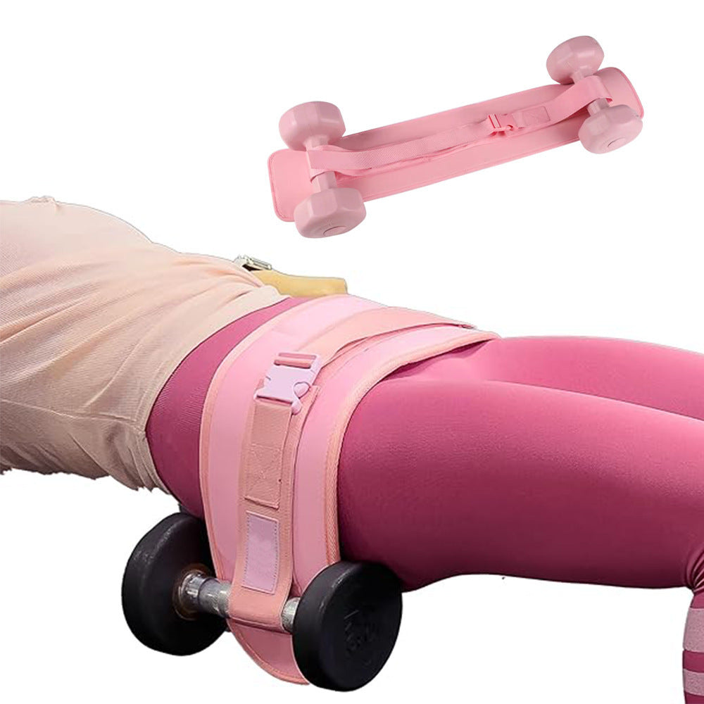🔥Great Value｜Hip Thrust Adjustable Resistance Weight Belt for Home Workouts, Kettlebell Training & Butt Shaping with Extra Cushioning and Adjustable Resistance