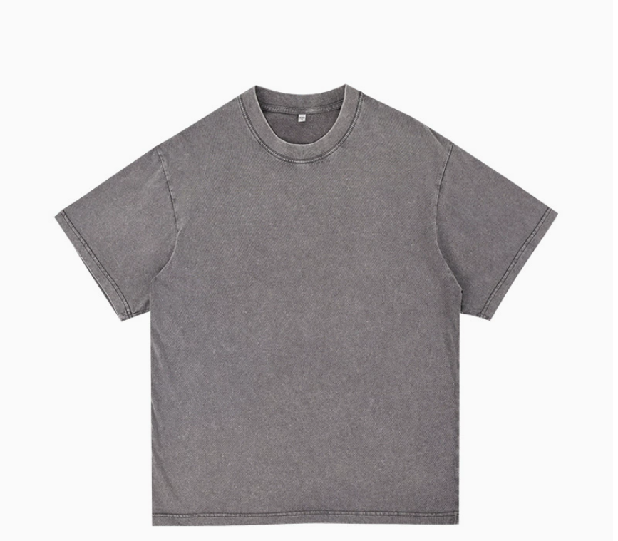 ✨Big Discount✨3 Pack Acid Wash Oversized T Shirt Unisex Cotton Crew Neck Casual Streetwear Basic Tops