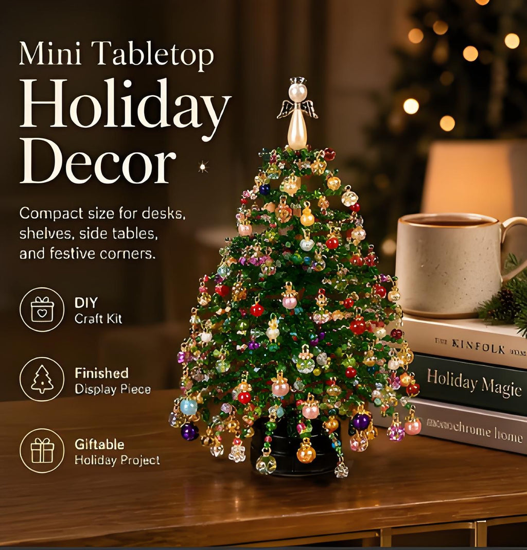 🎄Beaded Christmas Tree DIY Craft Set🎅